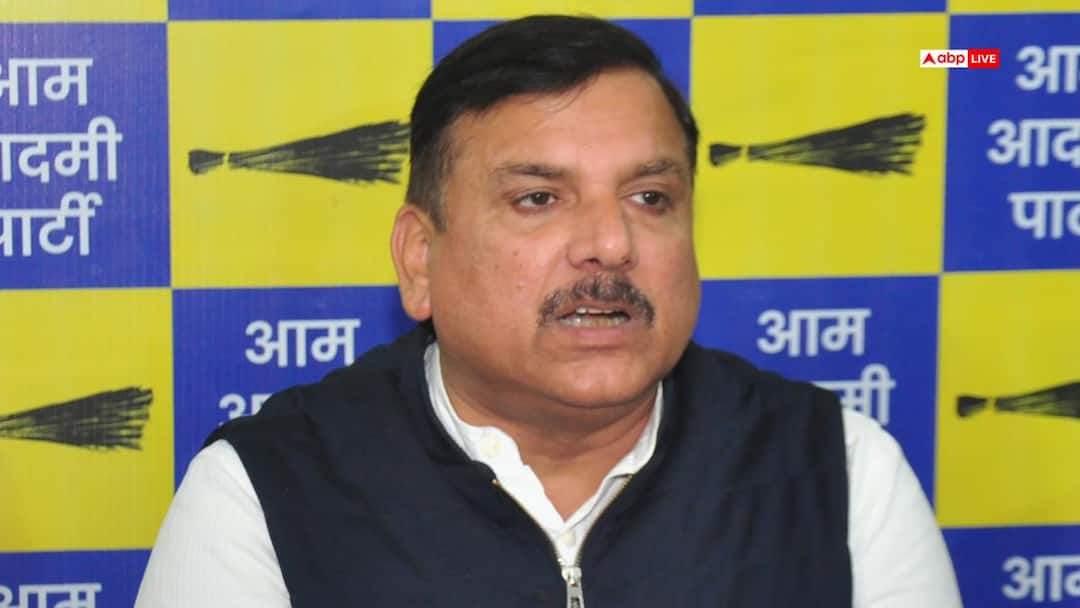 शंकराचार्य विवाद को लेकर भड़के AAP सांसद संजय सिंह, बोले- 'इस मुद्दे पर योगी सरकार ने...'