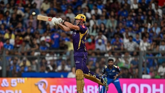 Cameron Green plays a shot against Mumbai Indians. (Raju Shinde)