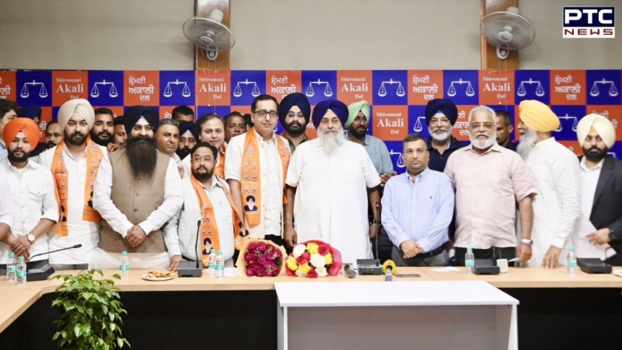 ਪੰਜਾਬ ’ਚ BJP ਨੂੰ ਵੱਡਾ ਝਟਕਾ; ਸਾਬਕਾ ਮੰਤਰੀ ਸਤਪਾਲ ਗੋਸਾਈ ਦੇ ਪੋਤੇ ਅਮਿਤ ਗੋਸਾਈ ਸ਼੍ਰੋਮਣੀ ਅਕਾਲੀ ਦਲ ’ਚ ਹੋਏ ਸ਼ਾਮਲ