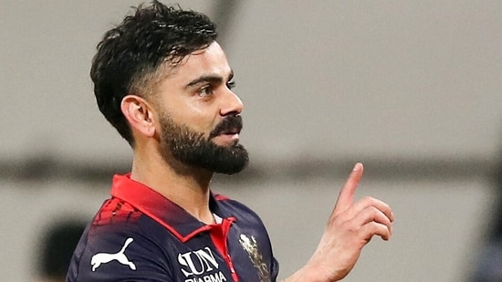 Virat Kohli celebrates after winning the IPL 2026 match against Sunrisers Hyderabad. (ANI Photo)