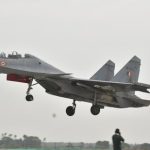 A Sukhoi 30 fighter aircraft has gone missing from radar contact in Assam (HT Photo/Representational image)