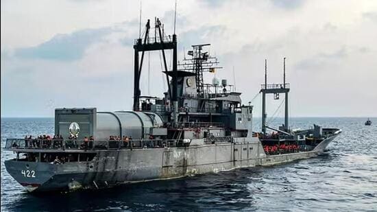 Iranian warship IRIS Lavan docks at Kochi with 183 crew after frigate IRIS Dena was sunk by a US submarine near Sri Lanka, escalating tensions.