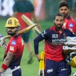 Royal Challengers Bengaluru’s Virat Kohli, captain Rajat Patidar, and others during a practice session ahead of the Indian Premier League (IPL) 2026 cricket match against Sunrisers Hyderabad, at M Chinnaswamy Stadium in Bengaluru, on Thursday, March 26. (PTI Photo)