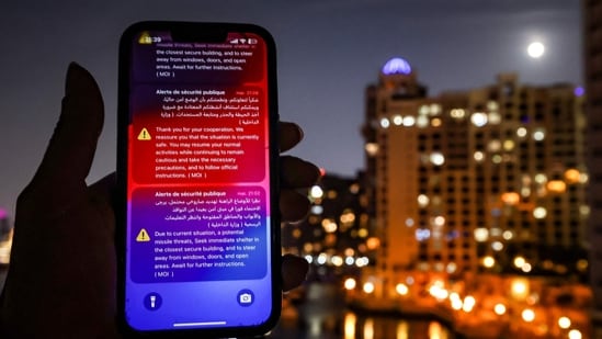UAE, Qatar war highlights | After Dubai, Qatar sends phone alerts; Canada sends chartered flight for evacuation