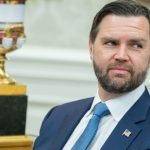 US Vice President JD Vance during a meeting with US President Donald Trump at the White House in Washington. (Bloomberg)