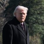 President Donald Trump walks on the South Lawn as he returns to the White House. (AP)