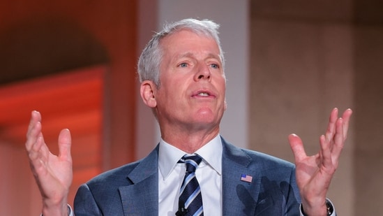 U.S. Secretary of Energy Chris Wright’s comments come as Axios reported that Trump is working to assemble a coalition of countries to reopen the Strait of Hormuz. (REUTERS File)