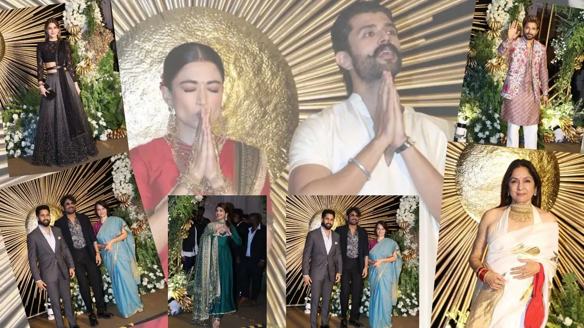 Rashmika Mandanna-Vijay Deverakonda Wedding Reception: Chiranjeevi, Neena Gupta, Nagarjuna, Karan Johar, Kriti Sanon Join Star-studded Celebrations
