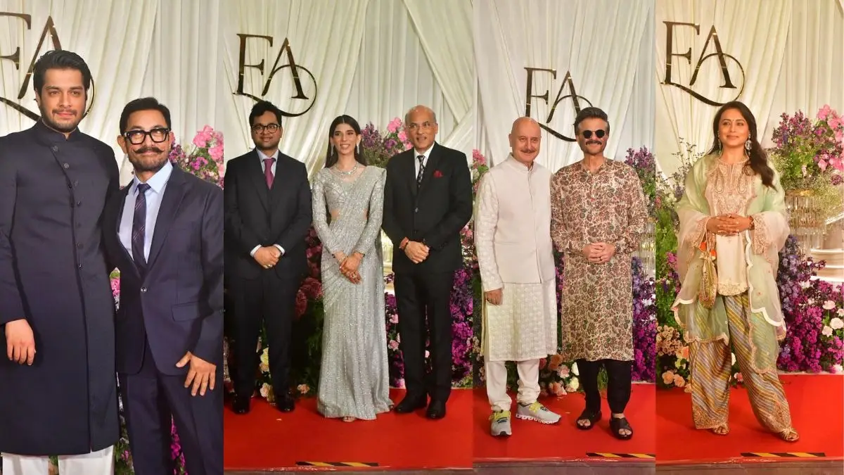 Aamir Khan, Rani Mukerji, Anil Kapoor, Vicky Kaushal Lead Celeb Roll Call At Sooraj Barjatya’s Daughter Eesha’s Reception