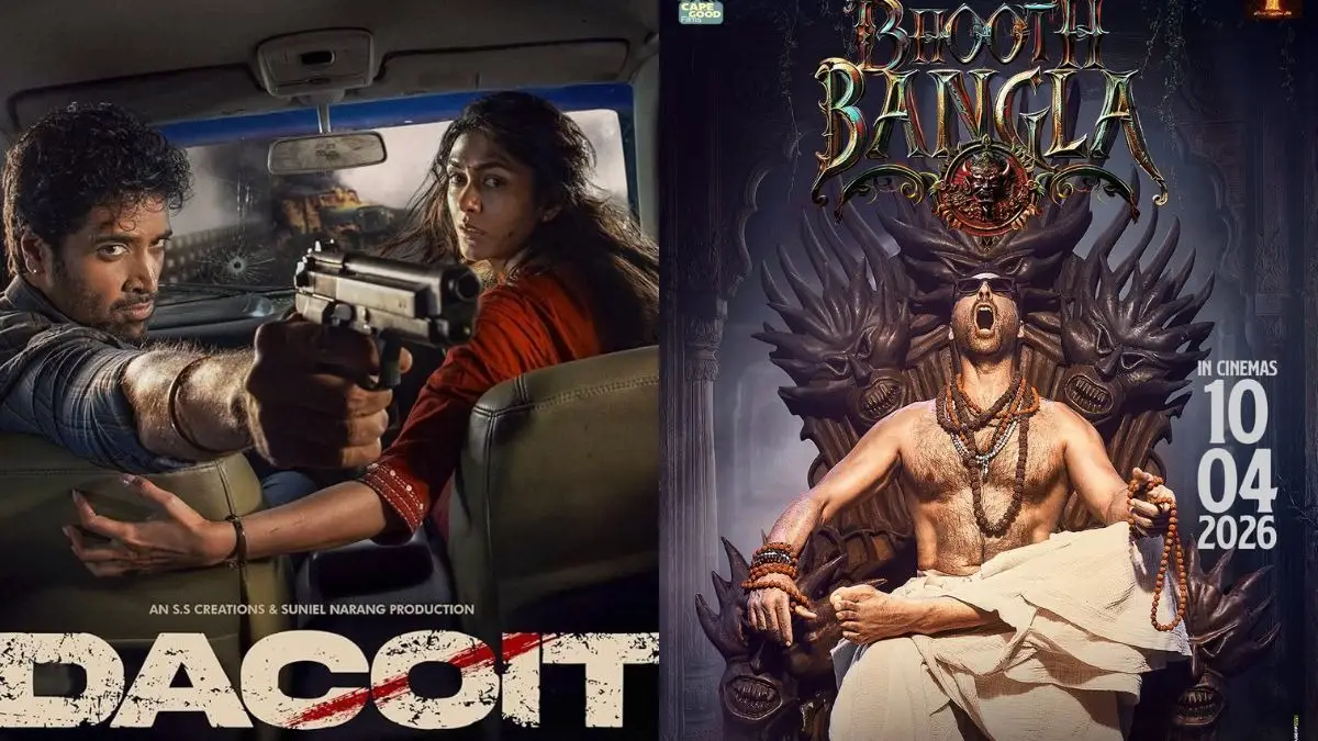 Dacoit vs Bhooth Bangla: Adivi Sesh-Mrunal Thakur’s Actioner To Clash With Akshay Kumar’s Horror Comedy In April 2026