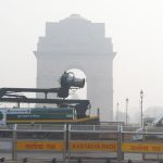 According to government data, national capital Delhi had only 79 good to satisfactory AQI days.(Photo: PTI)