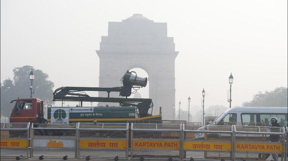 According to government data, national capital Delhi had only 79 good to satisfactory AQI days.(Photo: PTI)
