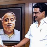 DMK president and Tamil Nadu chief minister MK Stalin meets Makkal Needhi Maiam (MNM) MP Kamal Haasan (L), in Chennai on Tuesday (@mkstalin X/ANI Photo)