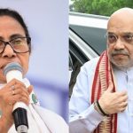 Bengal CM Mamata Banerjee criticised Amit Shah over the “charge sheet” he released against her government on Saturday. (PTI/ANI)