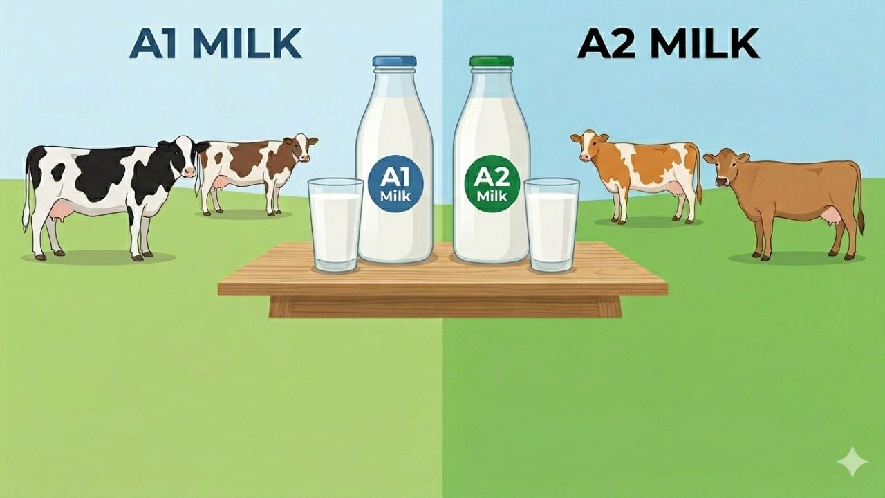 A1 and A2 differ based on their molecular structure. (Photo: AI-generated)
