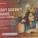 A newspaper ad by Eli Lilly on obesity