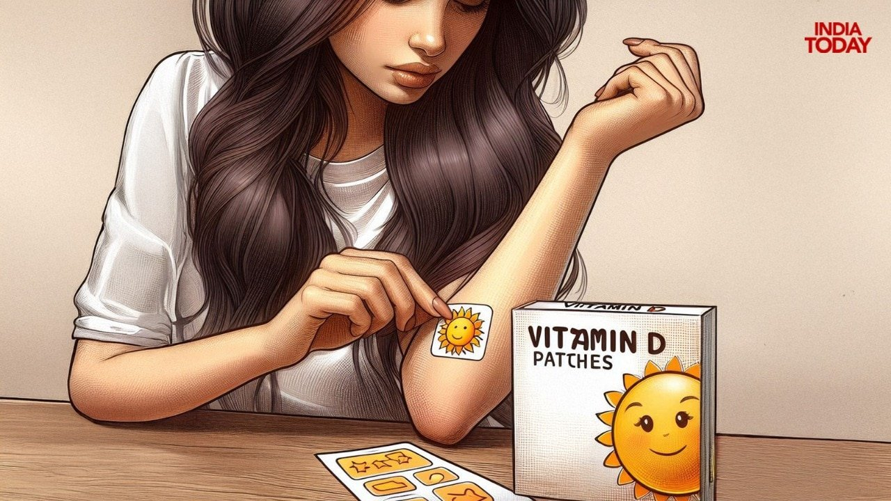 Wellness patches claim to release a dose of vitamins and nutrients. Photo: AI Generated
