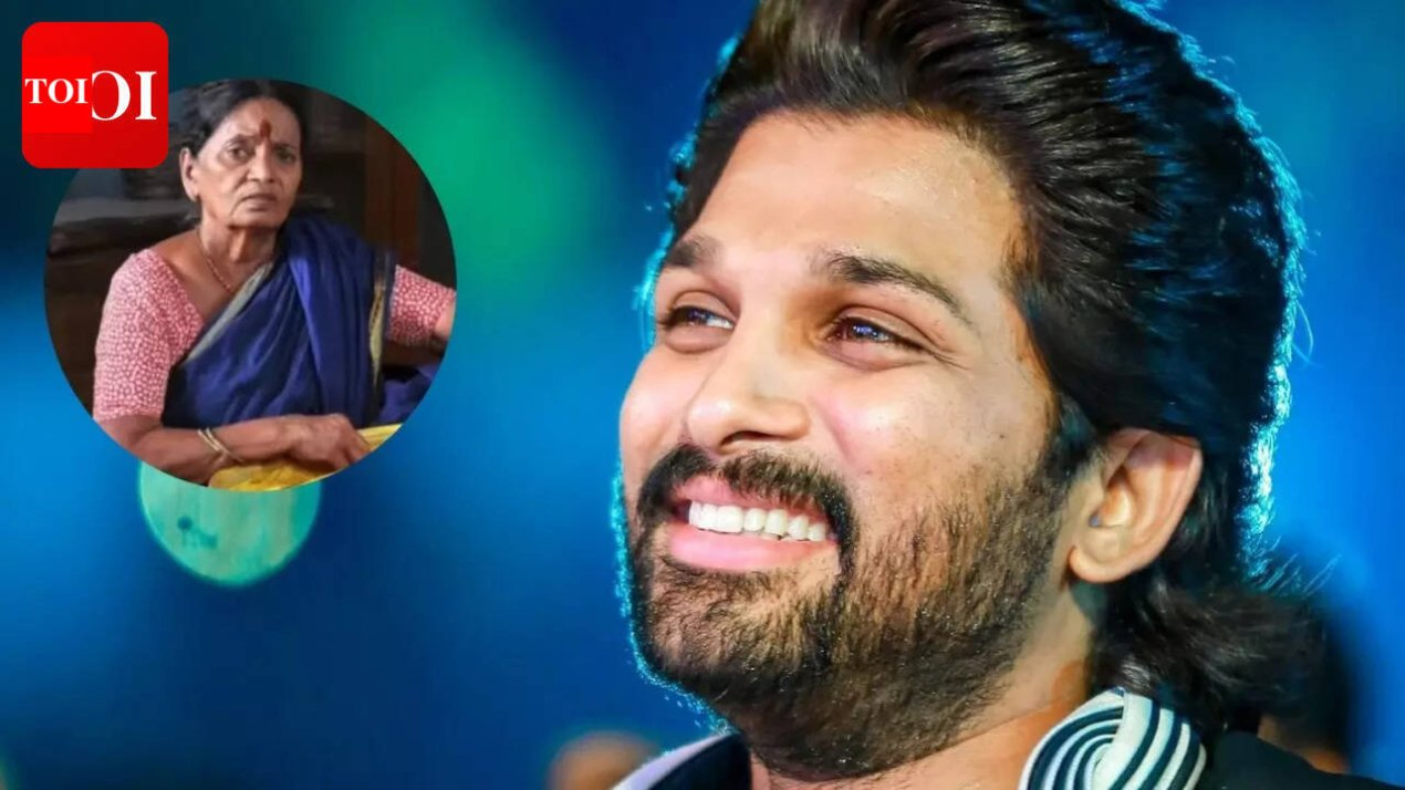 Allu Arjun extends financial support to actress Pavala Shyamala; 'Pushpa' actor's big-hearted gesture wins hearts | – The Times of India