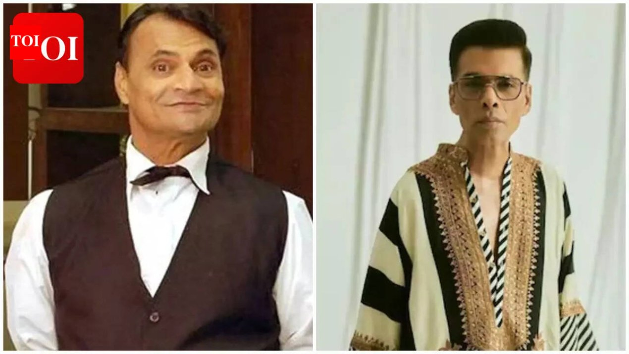 Lilliput regrets remark about Karan Johar’s ‘feminine mannerisms’ on Indradhanush sets: ‘I will apologise to him if we meet’ | – The Times of India