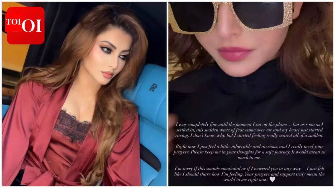 Urvashi Rautela reaches Mumbai after leaving Kuwait amid Middle East tensions: ‘I started feeling really scared all of a sudden' | – The Times of India