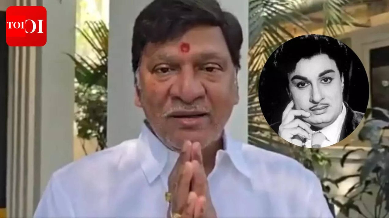 &lsquo;If my words hurt anyone, forgive me&rsquo;: Rajendra Prasad apologises for remarks about MGR | Tamil Movie News – The Times of India
