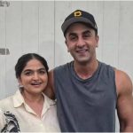 Ranbir Kapoor poses with 'Kaushalya Maa' Indira Krishnan on &lsquo;Ramayana&rsquo; sets; fans can't stop gushing | Hindi Movie News – The Times of India