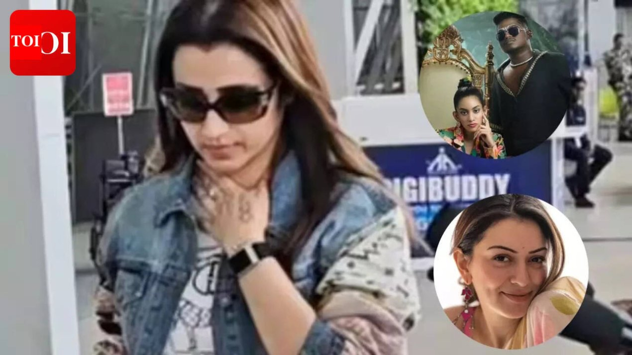 Trisha avoids Vijay question, ‘Enjoy Enjaami’ credit controversy resurfaces, Hansika Motwani's first post after divorce: Top 5 South stories of the day | – The Times of India