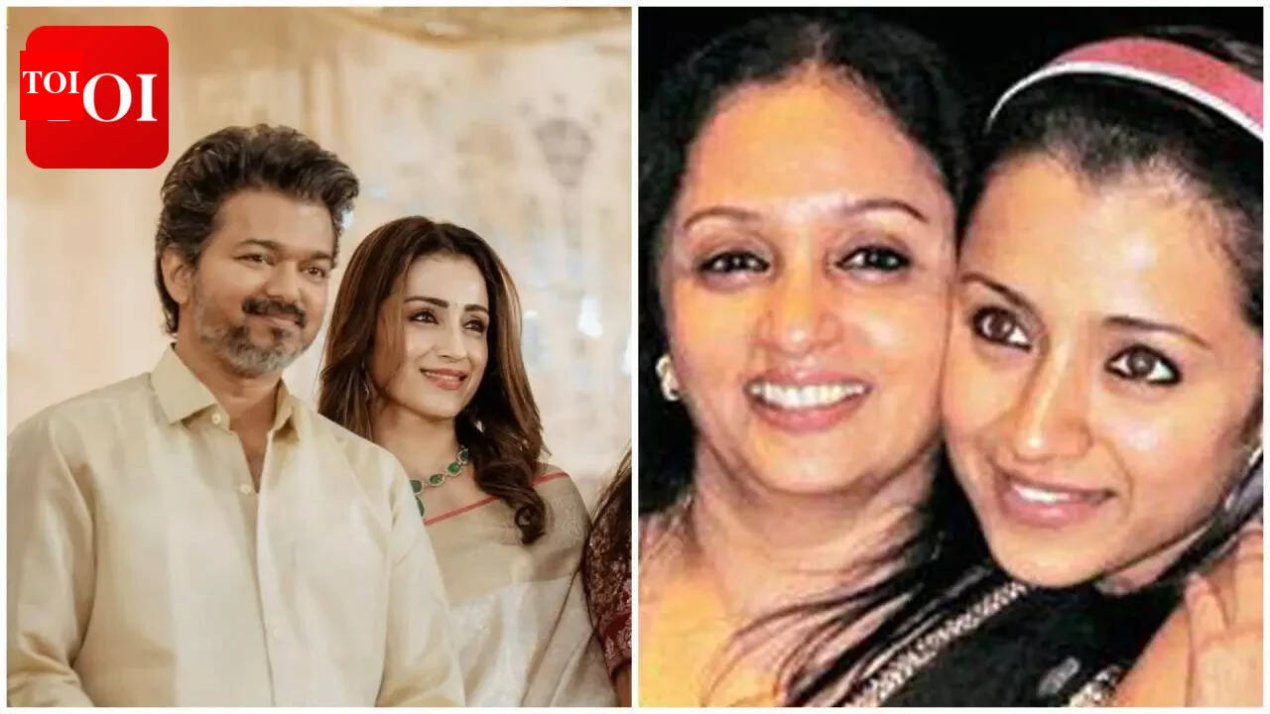 Did Trisha Krishnan&rsquo;s mother Uma Krishnan hint at her wedding with Thalapathy Vijay? A &lsquo;like&rsquo; sets the internet talking | Tamil Movie News – The Times of India