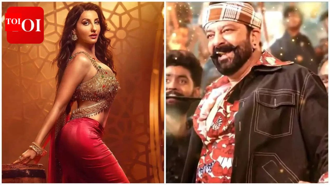 Nora Fatehi-Sanjay Dutt’s Sarke Chunar Teri Sarke from KD – The Devil faces backlash for 'cheap and vulgar' lyrics; Armaan reacts | – The Times of India