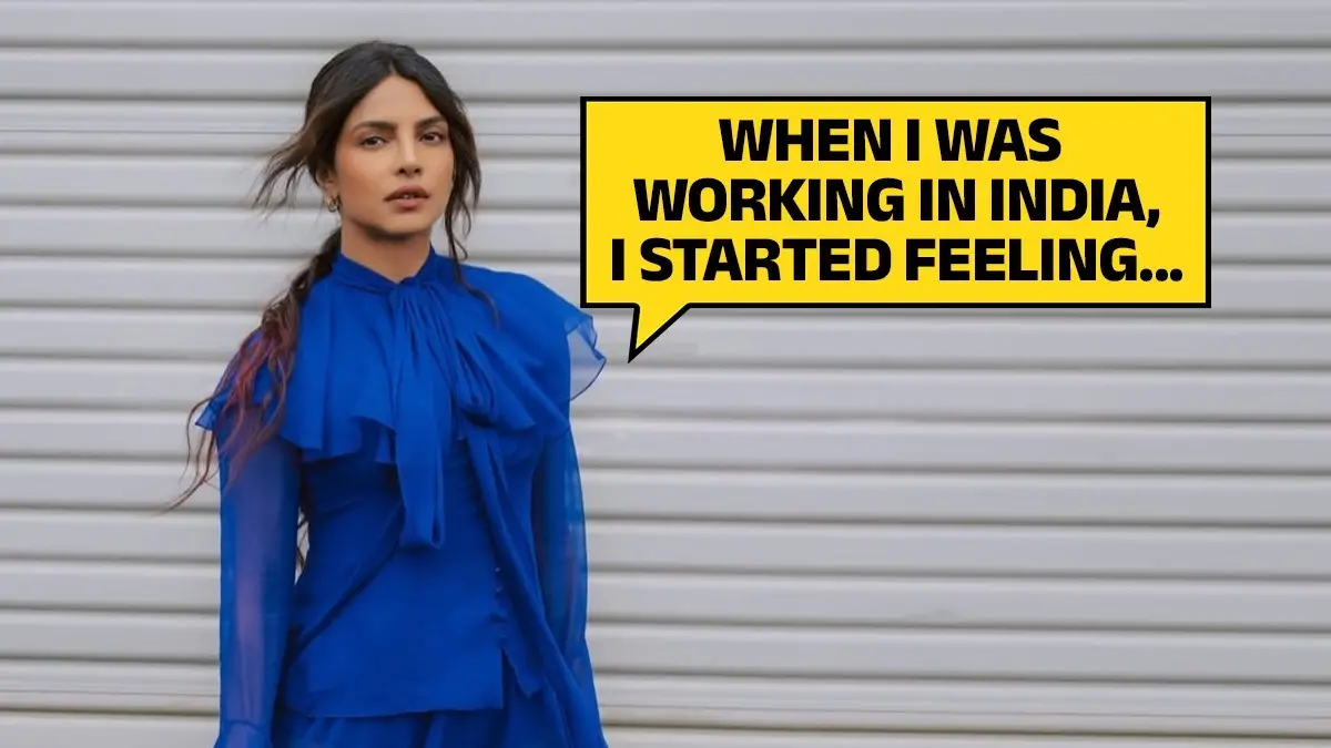 ‘Desi Girl’ Priyanka Chopra Likens Working In Bollywood To ‘Staying In S**t’, Draws Massive Backlash