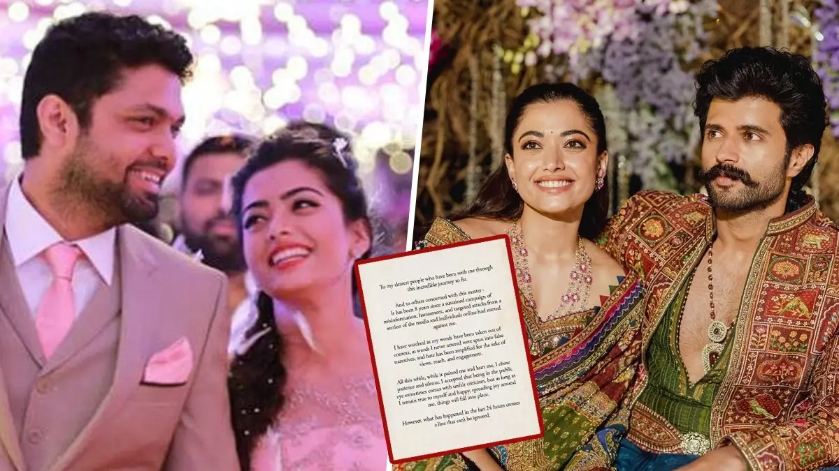 Rashmika Mandanna Warns Those Digging Up Her Past With Rakshit Shetty After Marriage With Vijay Deverakonda