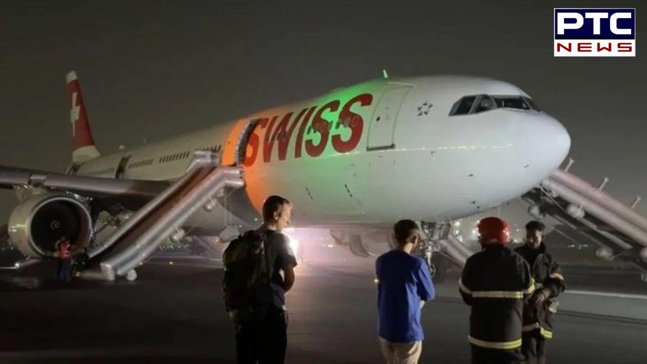 Delhi Airport ‘ਤੇ ਵਾਪਰਿਆ ਵੱਡਾ ਹਾਦਸਾ, ਸਵਿਸ ਏਅਰ ਦੇ ਜਹਾਜ਼ ਦੇ ਇੰਜਣ ਨੂੰ ਲੱਗੀ ਅੱਗ, 6 ਯਾਤਰੀ ਜ਼ਖਮੀ