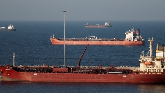 Luojiashan tanker sits anchored in Muscat, as Iran vows to close the Strait of Hormuz, amid the US-Israeli conflict with Iran on March 7 (REUTERS/File)
