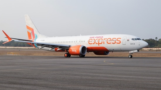 An Air India Express aircraft is seen. (Reuters)