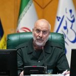 Iran’s Parliament Speaker Mohammad Bagher Ghalibaf was apparently responding to Trump’s renewed threats of striking power plants and bridges in the Islamic Republic if Tehran doesn’t open the Strait of Hormuz (AFP File)