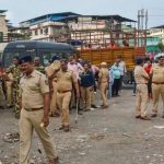 Visuals showed crowds gathered at the site late at night, as efforts were underway to pull people out of the well. (PTI)
