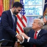 Trump and Mamdani are among the top leaders in the TIME influential list. (Bloomberg)