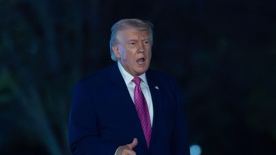 US President Donald Trump asserted that empty oil tankers are on their way to load the ‘best’ and ‘sweetest’ oil. (AP)