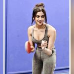 Actor Kashika Kapoor in Good Health Ka Funda.