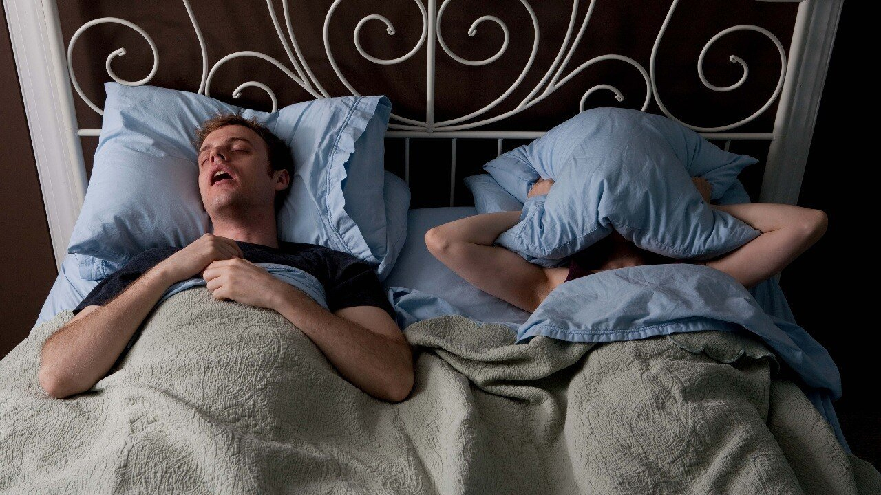 I was losing sleep because of my partner’s snoring. This helped