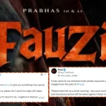 Leaked Pictures From Prabhas’ Fauzi Set Make Movie Trend Online, Makers Issue Strict Warning After Breach