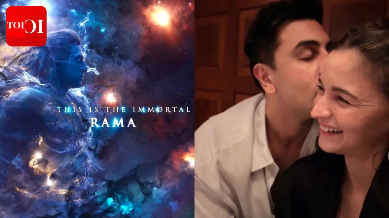 Alia Bhatt reviews  hubby Ranbir Kapoor's 'Ramayana' first glimpse 'Rama'; says it is 'Out of this world&rsquo; | – The Times of India