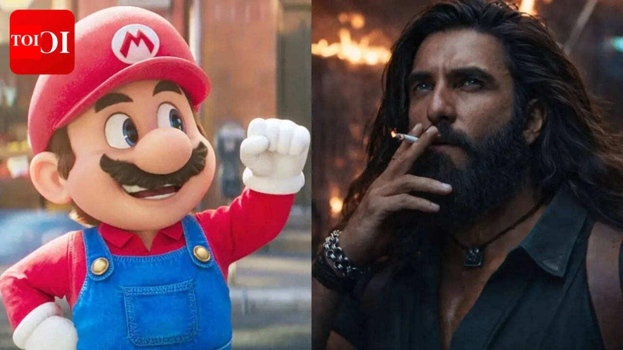 'The Super Mario Galaxy Movie' records biggest box office opening with USD 372.5 million haul; Ranveer Singh's 'Dhurandhar:&nbsp;The Revenge' maintains holds over Top 10 spot | – The Times of India