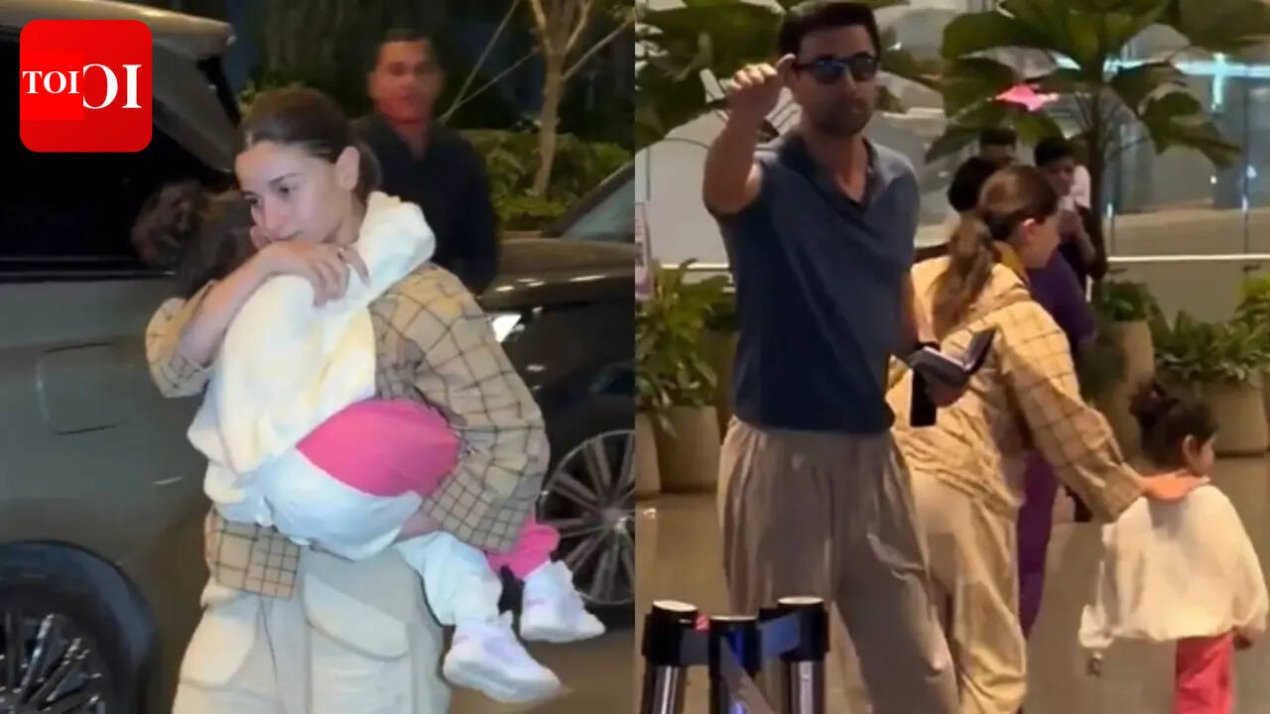 Ranbir Kapoor takes a break from &lsquo;Ramayana: Part 2&rsquo; for family time with Alia Bhatt and daughter Raha Kapoor | – The Times of India