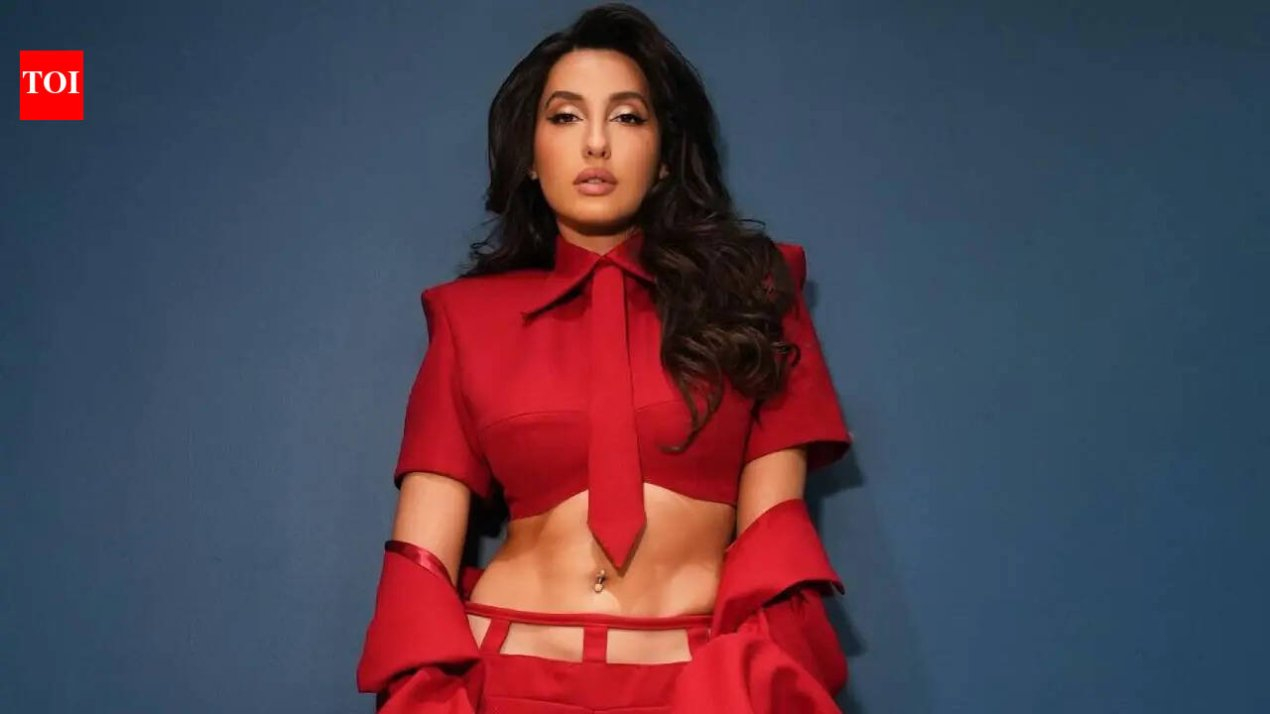 Nora Fatehi opens up on ‘daddy issues’ and abandonment trauma: ‘I’m still trying to figure out how to navigate relationships with men' | Hindi Movie News – The Times of India