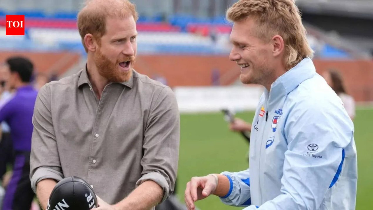 Prince Harry breaks into song and dance over kids&rsquo; love for The Wiggles during Australia tour | – The Times of India