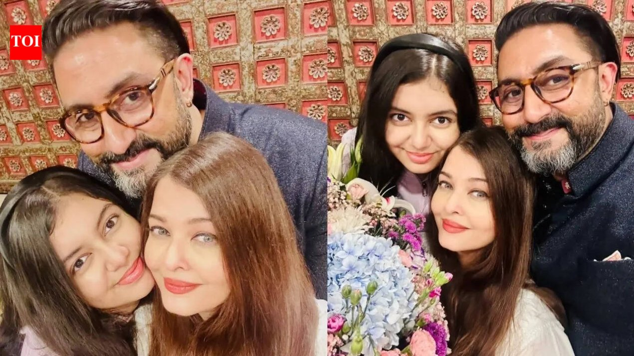 Aishwarya Rai Bachchan drops anniversary PICS with Abhishek Bachchan as they complete 19 years of marrital bliss, Aaradhya Bachchan joins in | Hindi Movie News – The Times of India