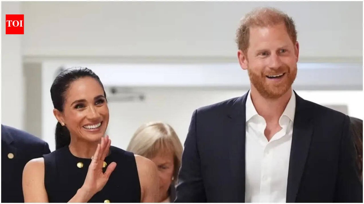 Meghan Markle, Prince Harry, and a Bondi Beach unbothered sunbather go viral for their royal 'invisible' moment | – The Times of India