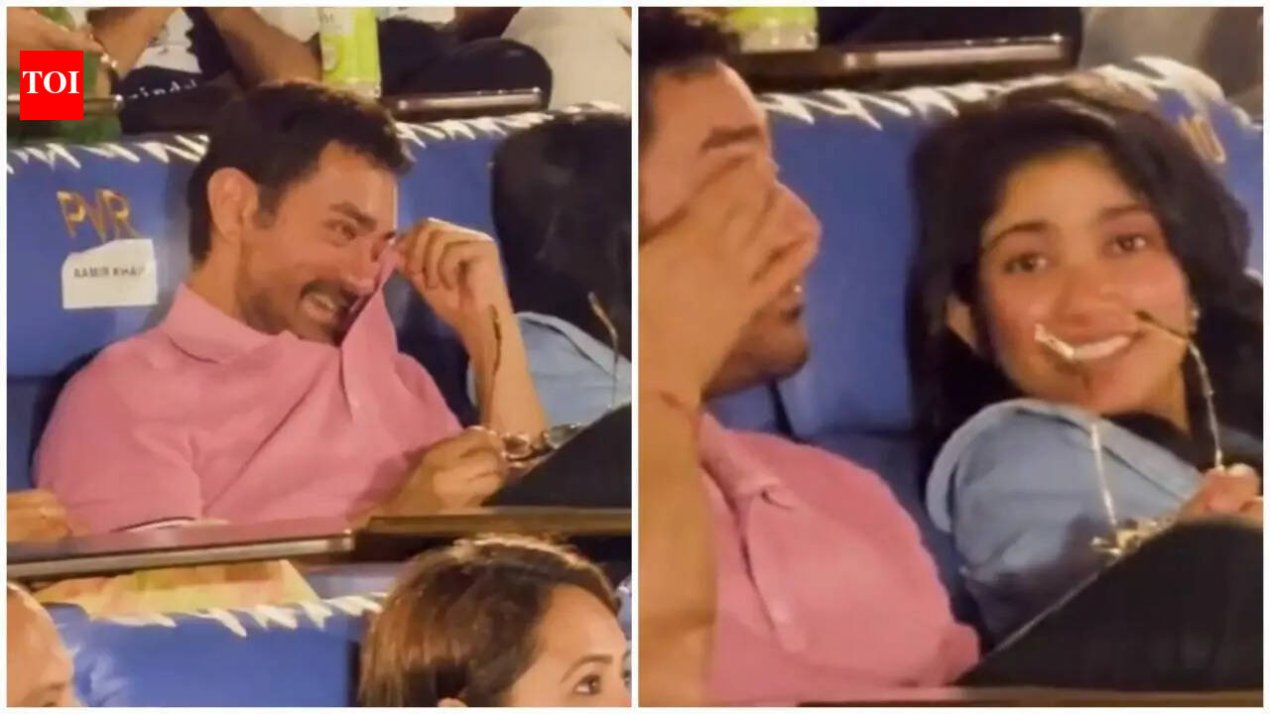 Aamir Khan tears up watching Junaid Khan's acting, praises Sai Pallavi at Ek Din event: 'Best actress in our country today' | Hindi Movie News – The Times of India