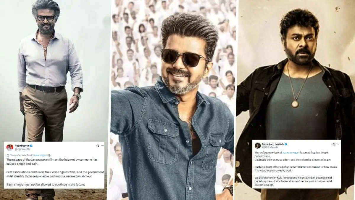 "Film associations must raise their voice against this": Rajinikanth on alleged leaks of Jana Nayagan
